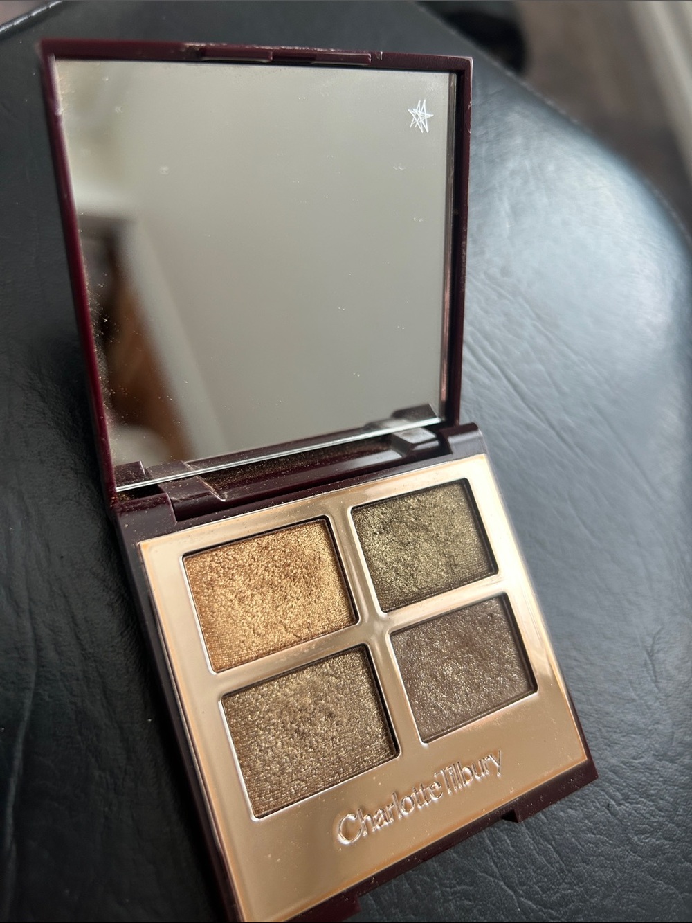 Charlotte Tilbury Metallic Gold & Olive Eyeshadow Quad